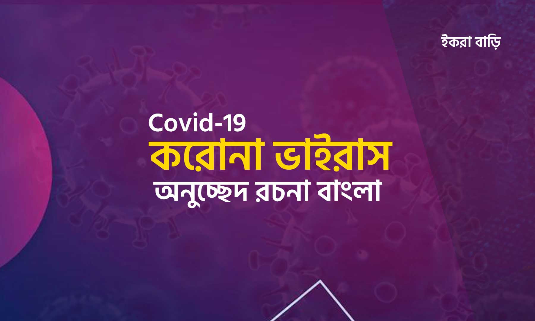 করোনা ভাইরাস অনুচ্ছেদ রচনা বাংলা